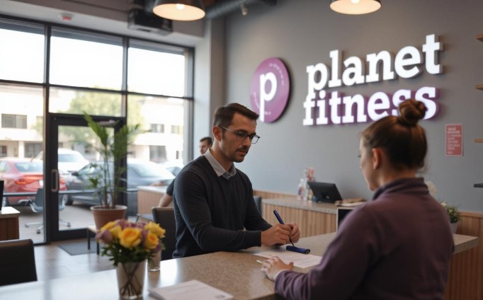 signing up for workout benefits