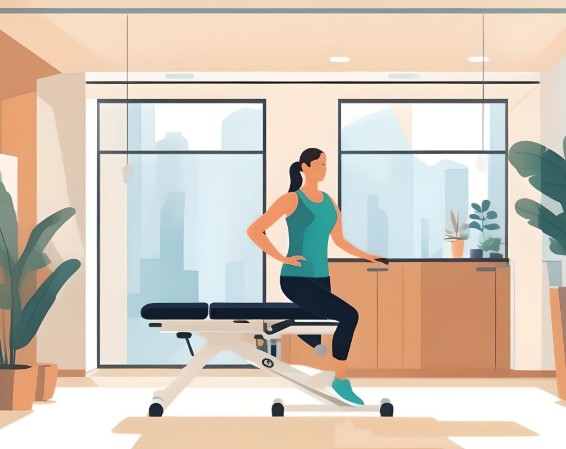 stretching before rehab exercise