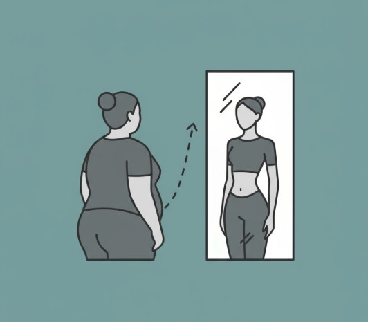 progress of slimming down