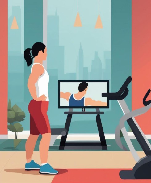 following instructions in app for health