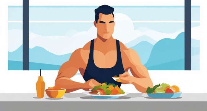 healthy meal to refuel for next workout